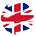Ek logotyp med engelsk flagga