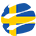 Ek logotyp med svensk flagga